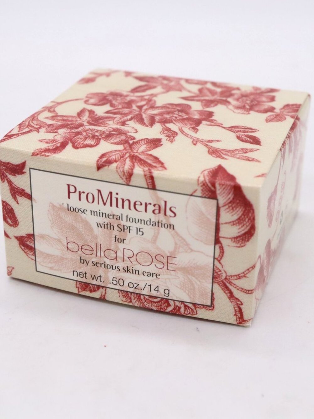 ProMinerals Bella Rose TAN Loose Mineral Foundation‎ Serious SkinCare .50 oz NEW